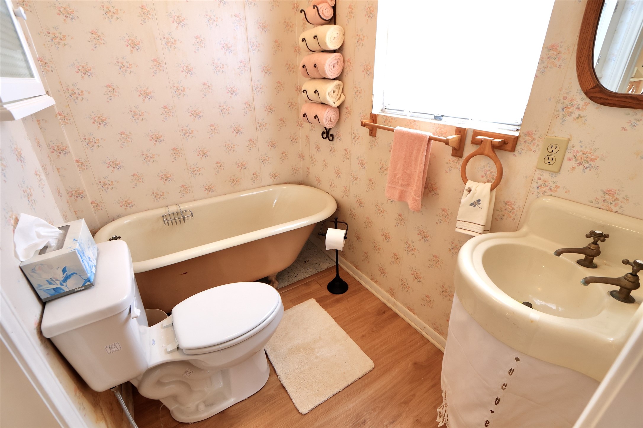 10173 Deer Ridge Road Bedias, TX 77831 - Photo 39 of 46 a bathroom with a sink and a mirror