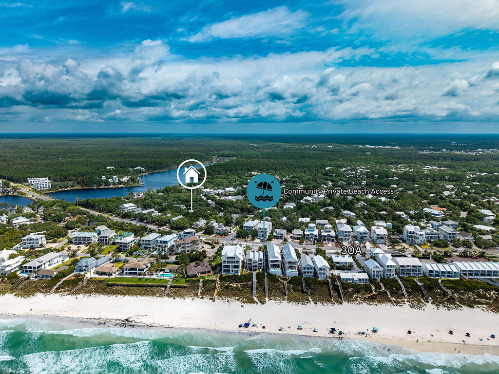 109 Seabreeze Circle Inlet Beach, FL 32461 - Photo 131 of 148 Aerial-BoundaryLines&Location(16)