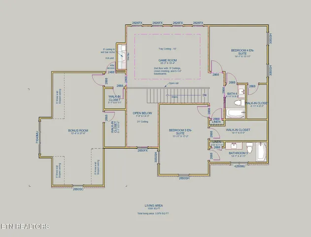$1,100,000 | 2262 Ridgeline Court, Morristown, TN 37814