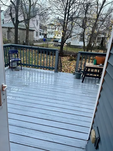 a view of outdoor space with seating area