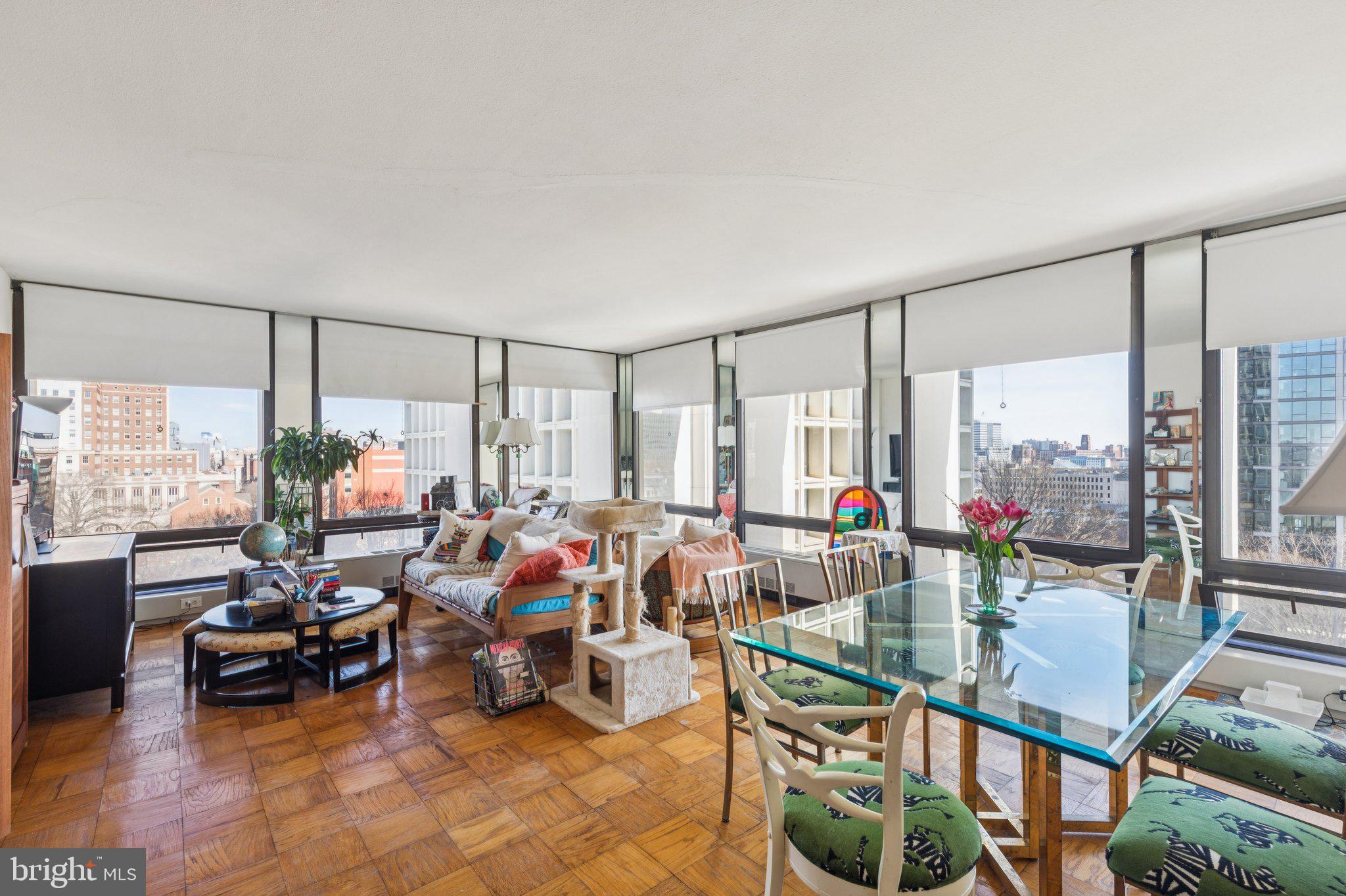 210 Locust Street, Unit 7AW Philadelphia, PA 19106 - Photo 2 of 16 a living room filled with furniture