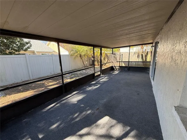 a view of an empty room with window