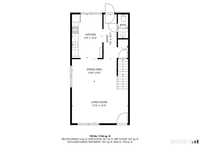 a picture of a floor plan