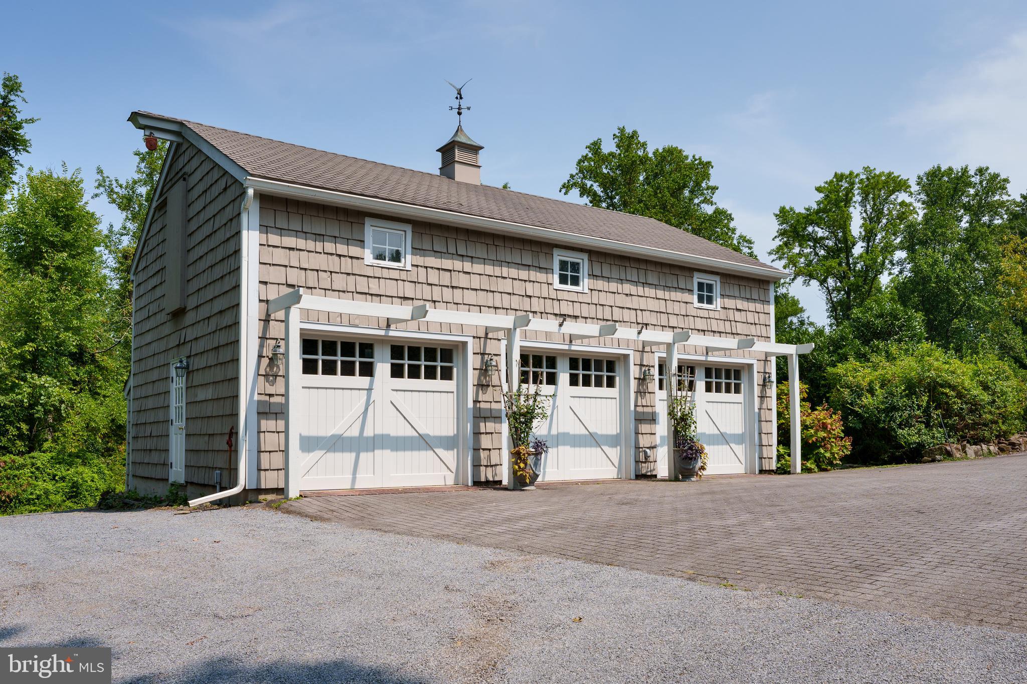 5159 Province Line Road Princeton, NJ 08540 - Photo 54 of 65 4-car garage w/overhead doors
