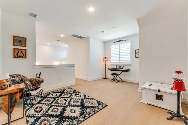 a room with furniture and a window