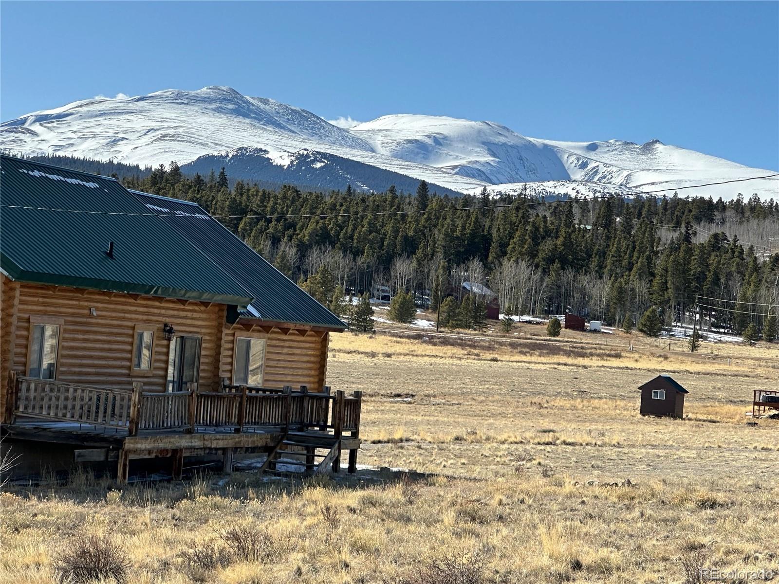 Foxtail Court Fairplay, CO 80440 - Photo 13 of 29 a view of a house with a yard