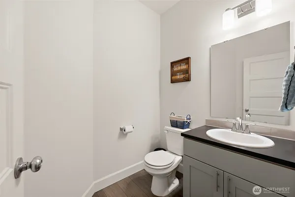 a bathroom with a sink and a toilet