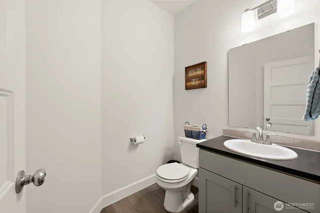 a bathroom with a sink and a toilet