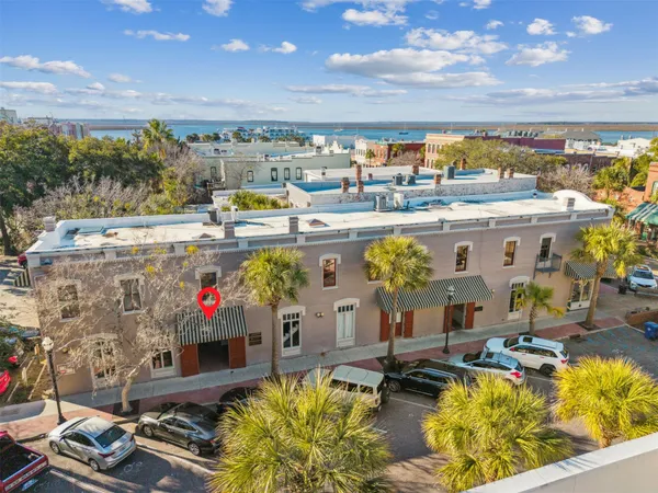 a view of a house with a balcony