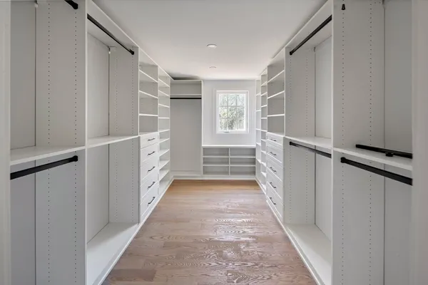 a view of walk in closet