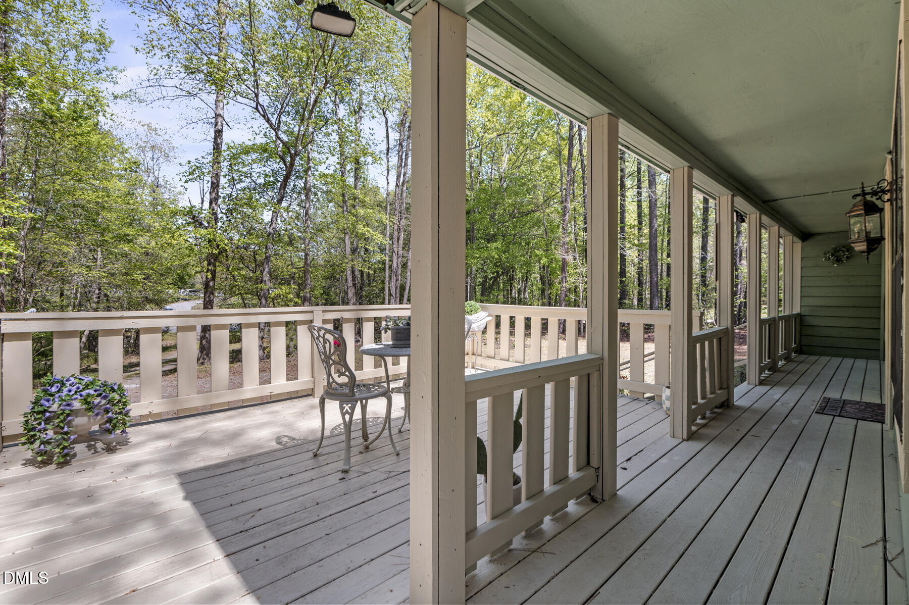 492 Little Mill Road Henderson, NC 27537 - Photo 5 of 39 a view of a wooden deck