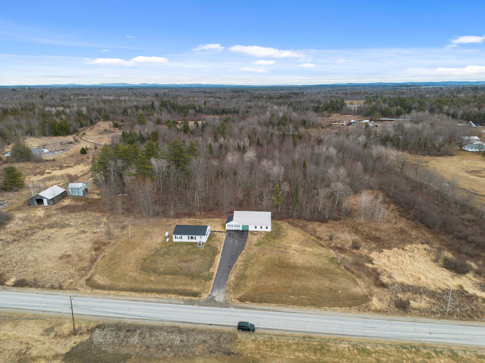 231 Mutton Lane Clinton, ME 04927 - Photo 30 of 40 30 Aerial view