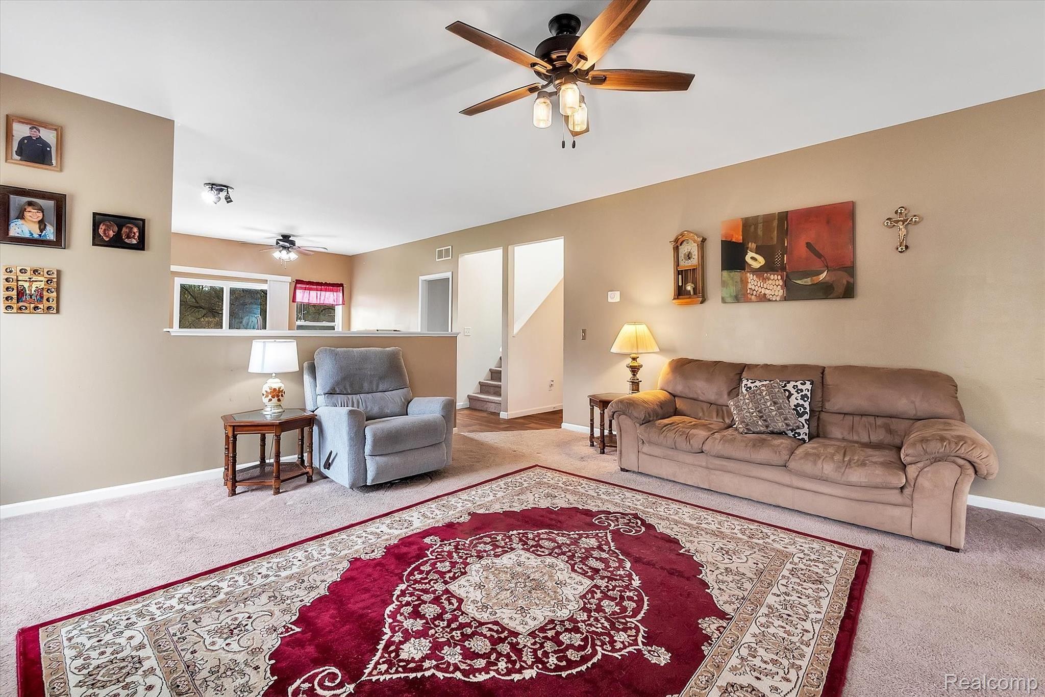 749 Dewars Street Howell, MI 48843 - Photo 8 of 39 View of living room