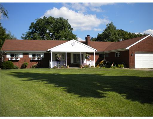 180 Bradys Ridge Road Beaver, PA 15009 - Photo 1 of 10 Exterior Front. This updated brick ranch sits on level 1/2 acre.