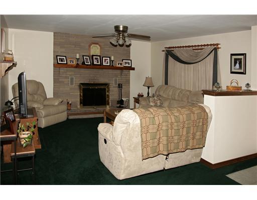 180 Bradys Ridge Road Beaver, PA 15009 - Photo 3 of 10 Living Room. With wood burning fireplace.
