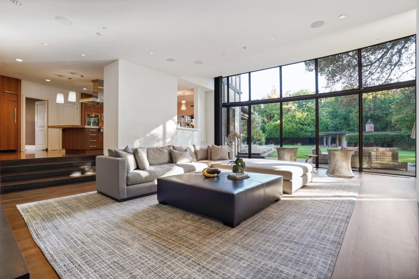 190 Bridge Road Hillsborough, CA 94010 - Photo 8 of 14 a living room with furniture and a large window