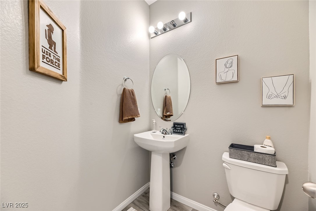 10558 El Camino Road Las Vegas, NV 89141 - Photo 5 of 11 Downstairs Powder Room