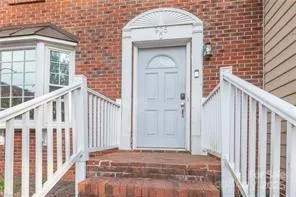 a view of front door of a house