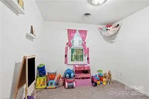 a view of a room with toys