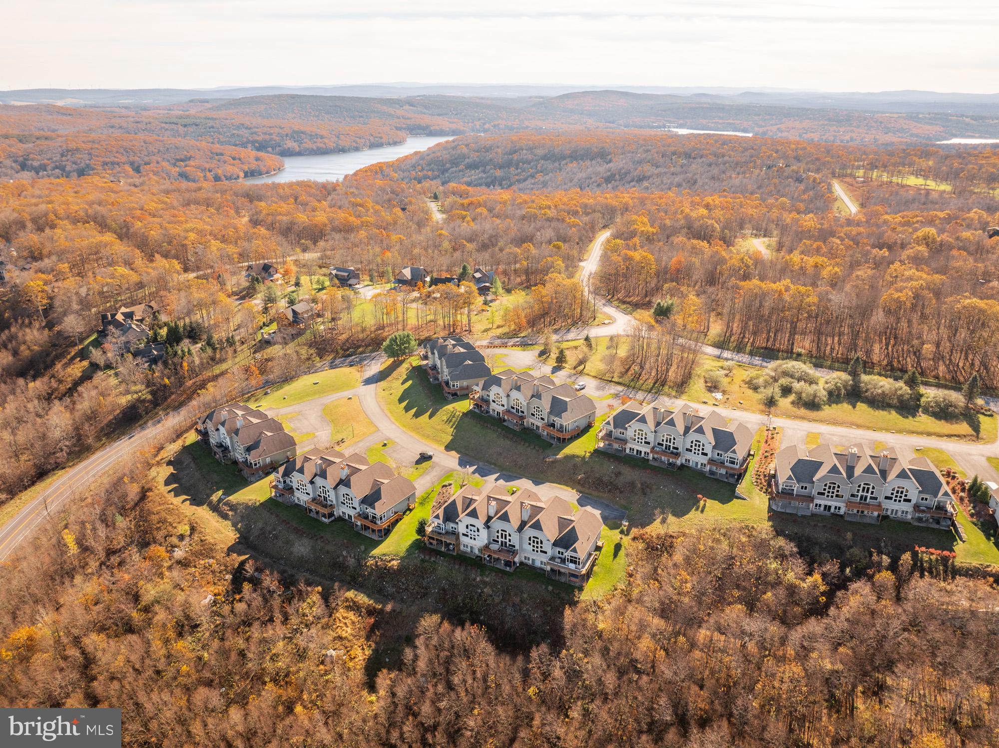 750 Wisp Mountain Road, Unit B McHenry, MD 21541 - Photo 47 of 49 an aerial view of residential houses with outdoor space