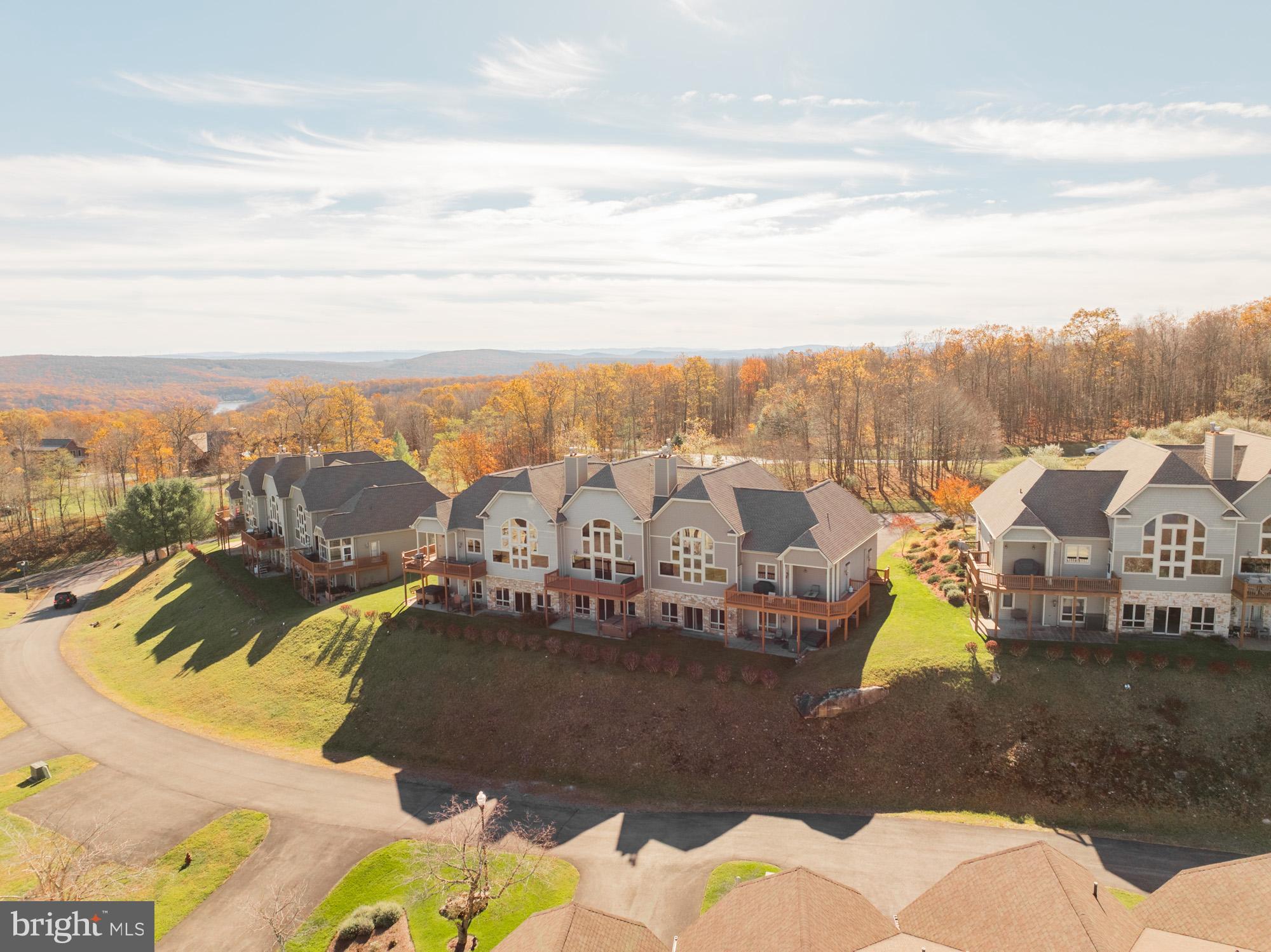 750 Wisp Mountain Road, Unit B McHenry, MD 21541 - Photo 48 of 49 an aerial view of residential houses with outdoor space