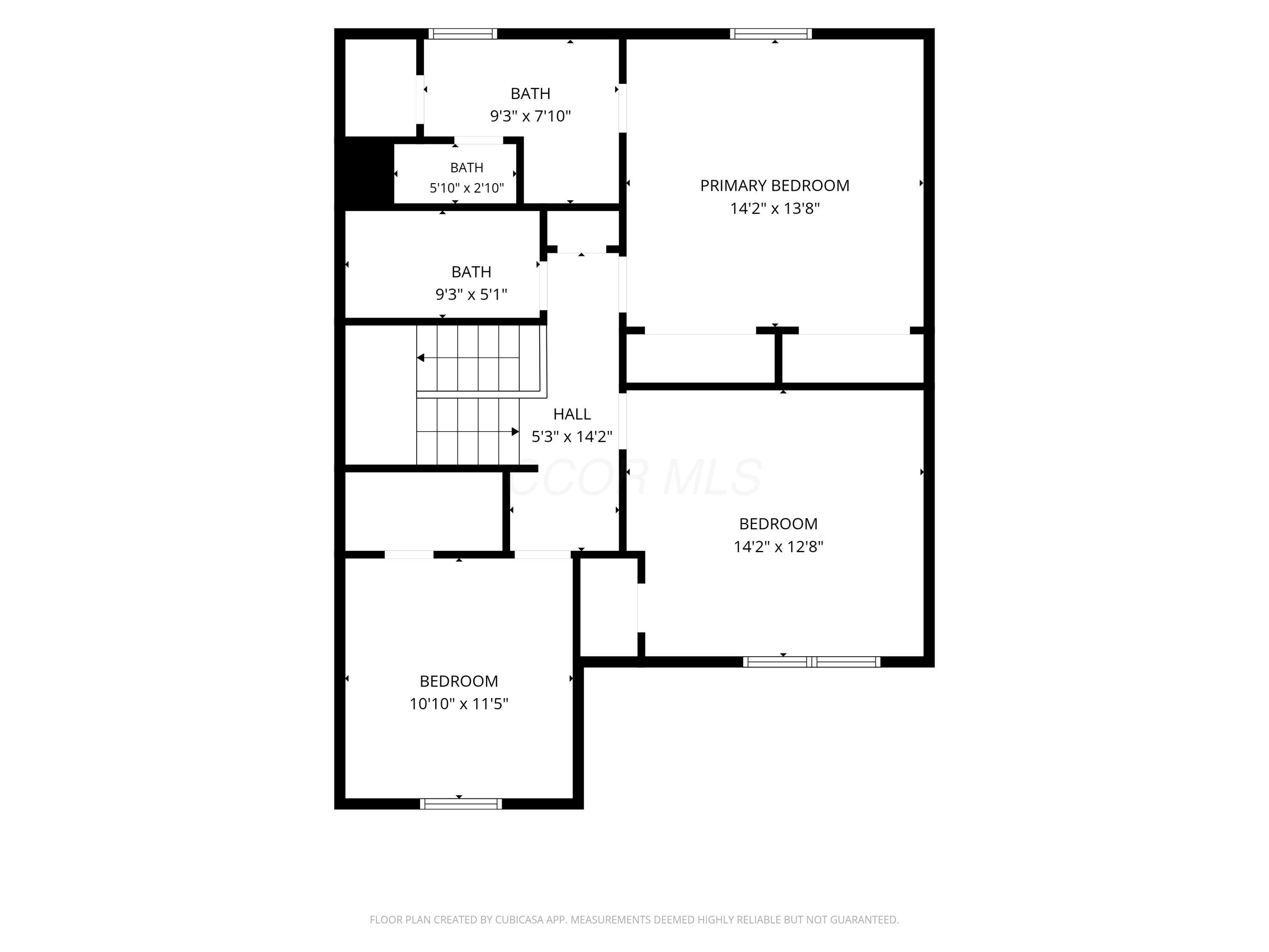 8034 Ravine Run Lane Columbus, OH 43235 - Photo 54 of 57 Approximate dimensions by CubiCasa