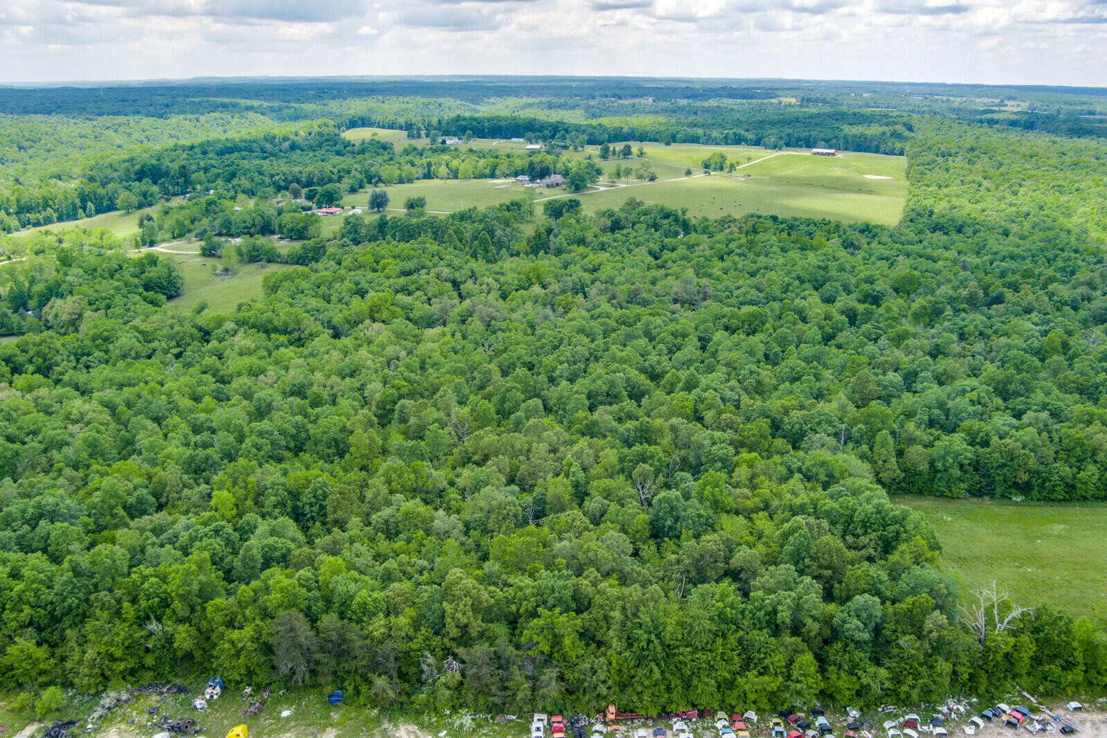 595 Harris Road Crossville, TN 38571 - Photo 8 of 26 a view of a green field with lots of green space