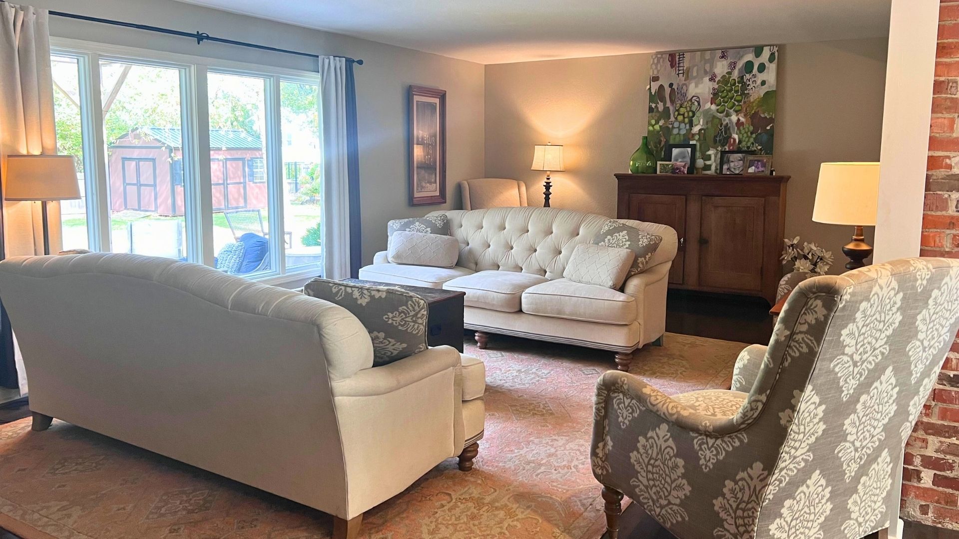 101 West Mill Road Sheffield, IL 61361 - Photo 9 of 26 a living room with furniture and a large window