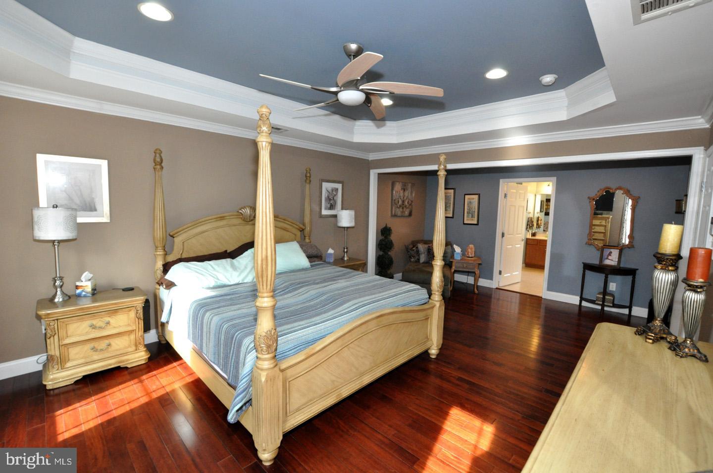 1519 Deacon Road Hainesport, NJ 08036 - Photo 23 of 44 Large Master Bedroom w Trey Ceiling