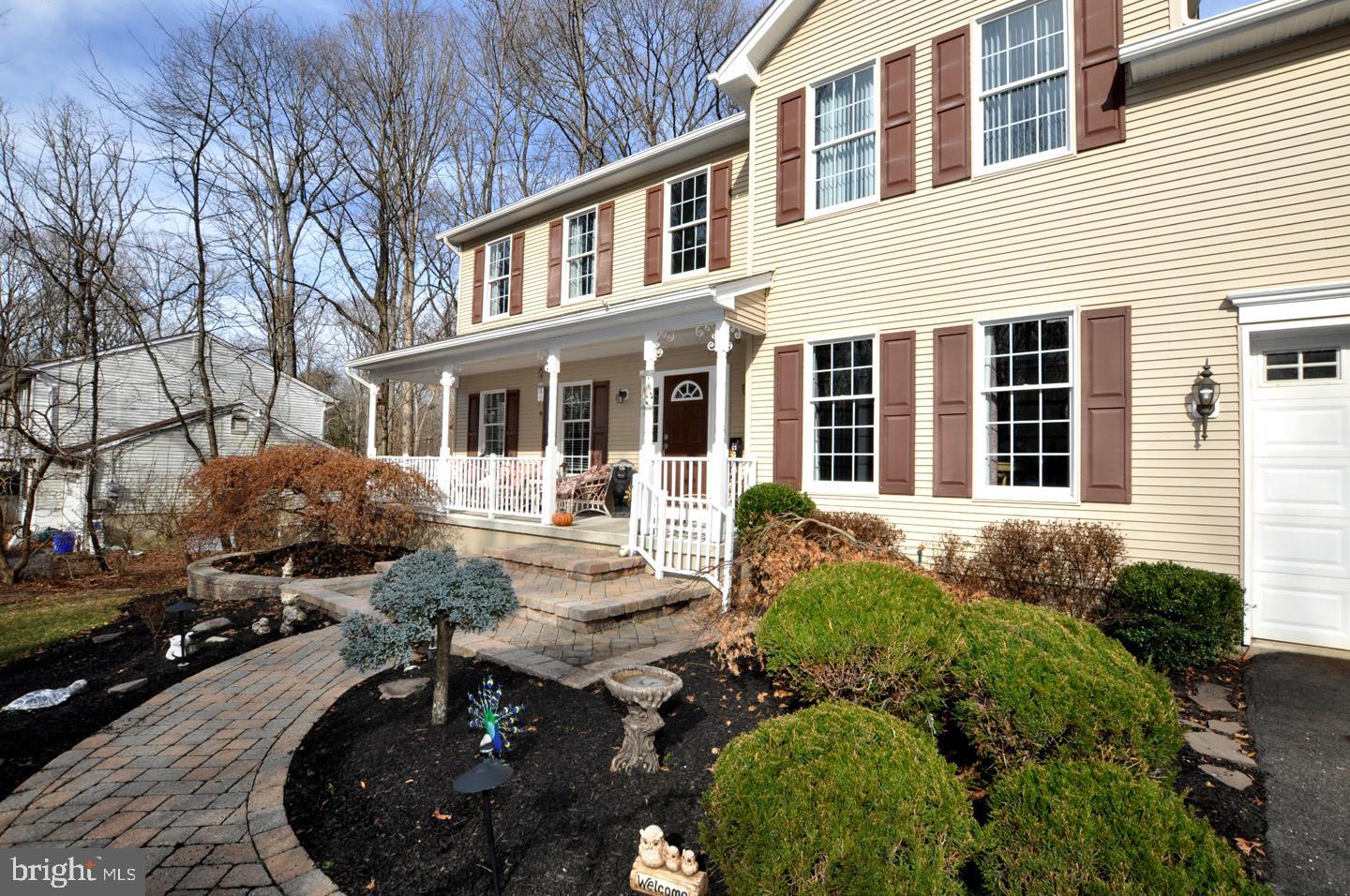 Paver Walkway and Landscaping