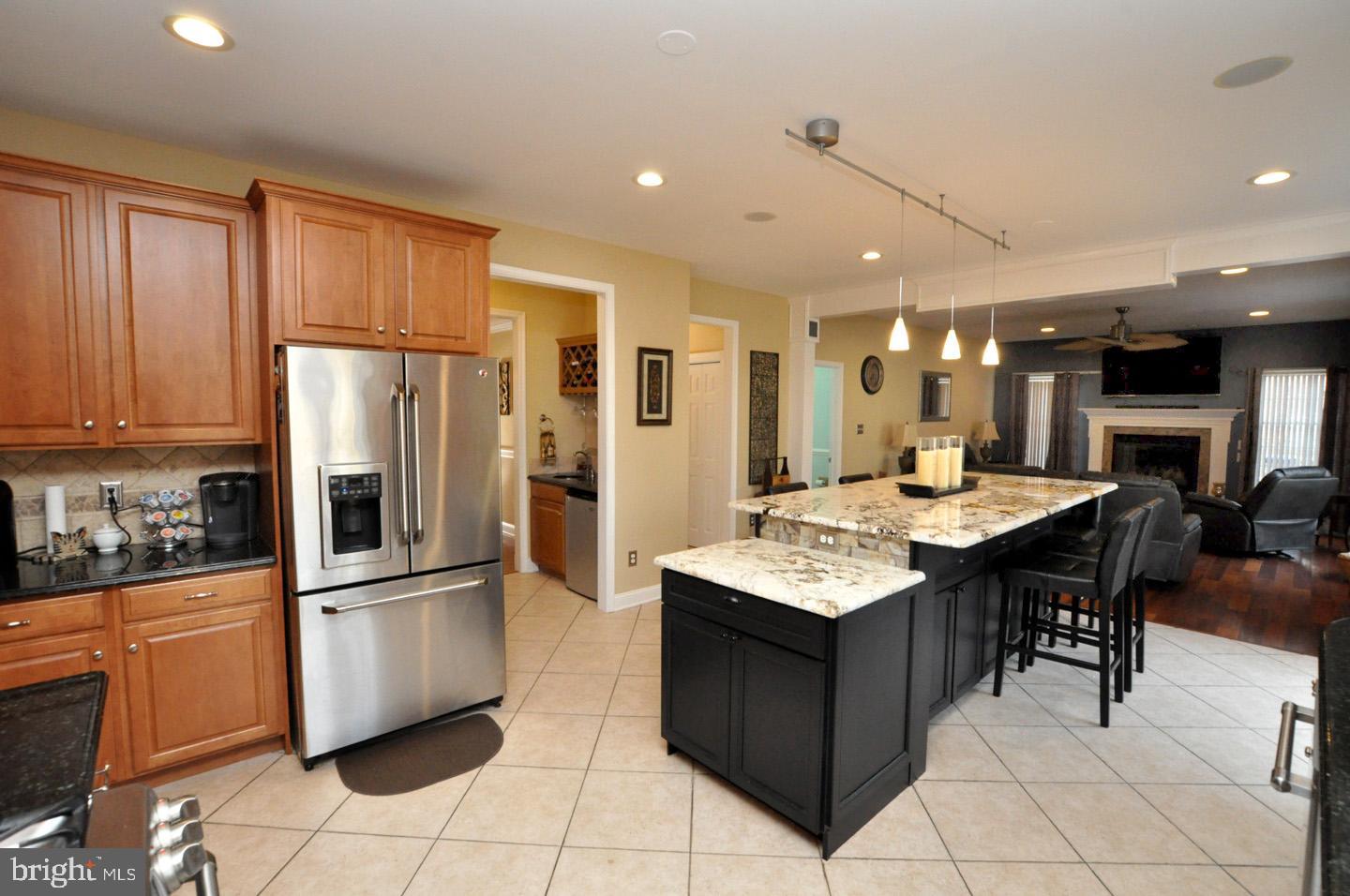 1519 Deacon Road Hainesport, NJ 08036 - Photo 10 of 44 Kitchen with Granite Counters, Oversized Island