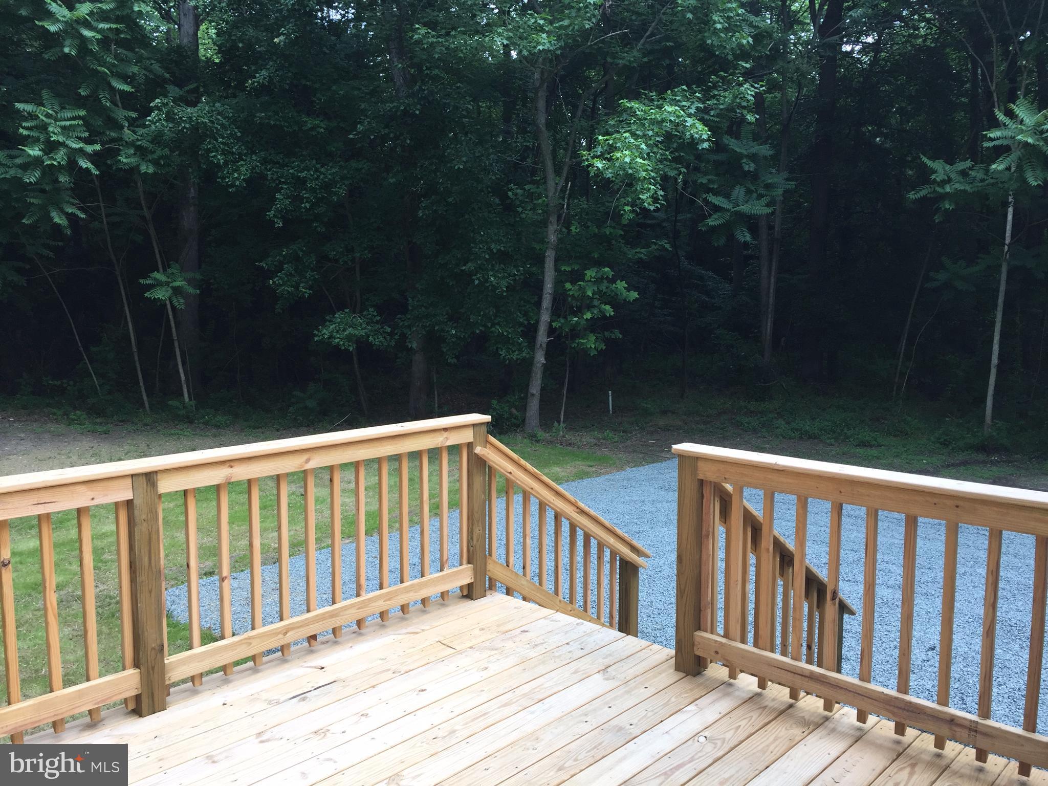 6594 Laurel Grove Road Denton, MD 21629 - Photo 3 of 17 Rear Deck overlooking a private, shady yard.