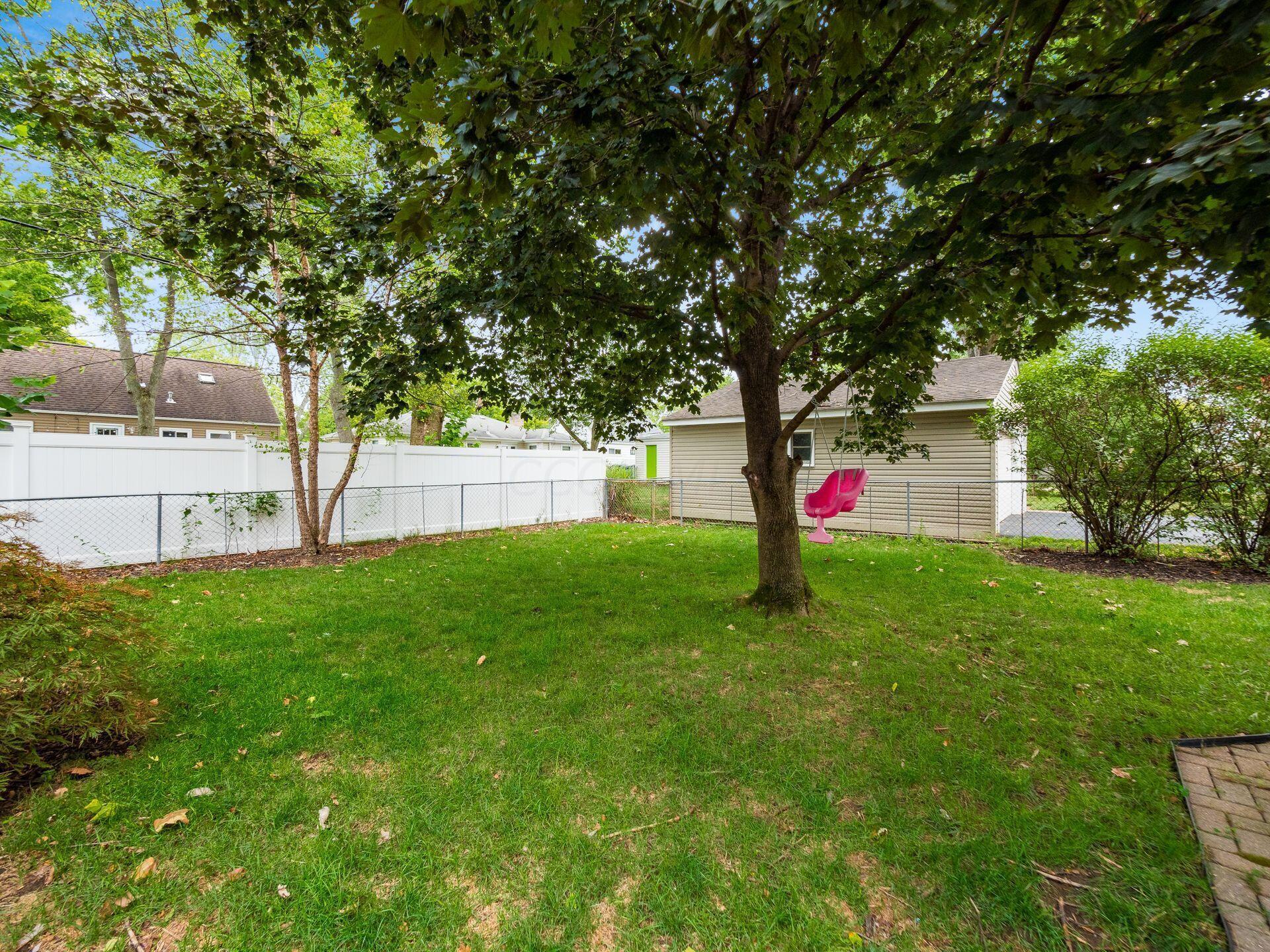 2404 Swansea Road Columbus, OH 43221 - Photo 31 of 37 Fenced backyard with patio