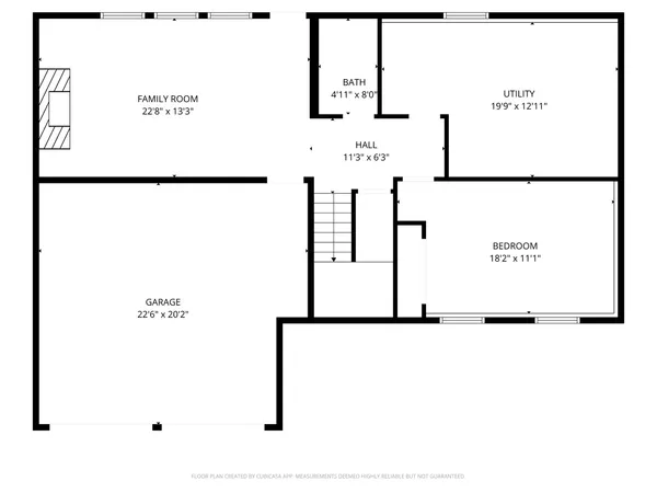 a picture of a wall with a white wall