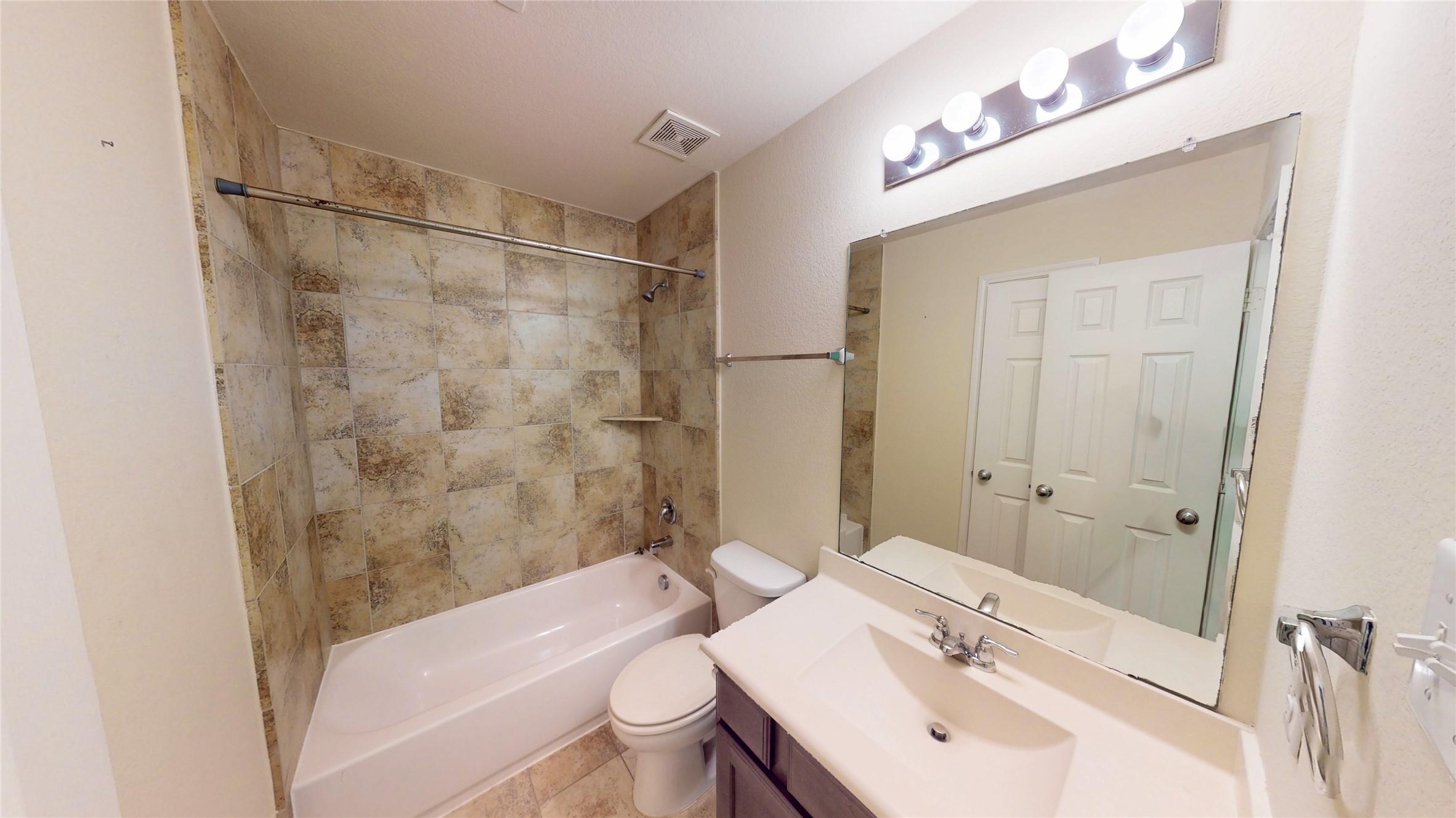 6351 Wilshire Ridge Houston, TX 77040 - Photo 18 of 24 a bathroom with a sink toilet and shower