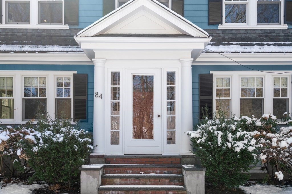84 Moffat Road Newton, MA 02468 - Photo 3 of 39 front view of a house