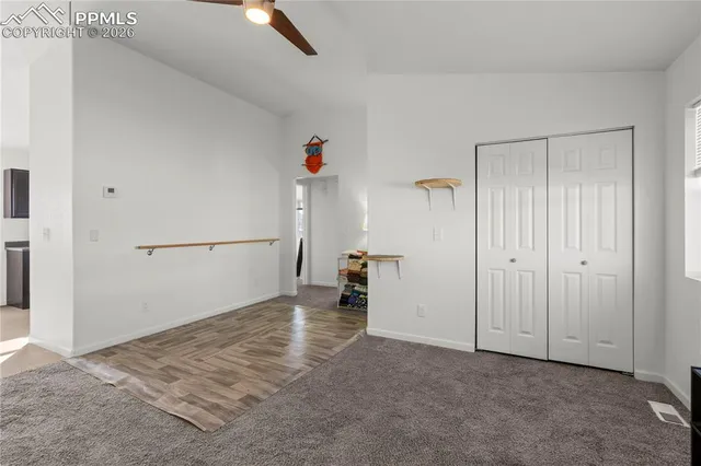 a view of empty room