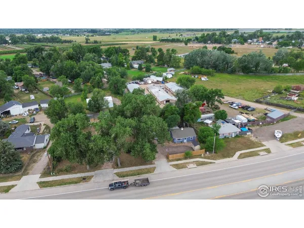 an aerial view of a