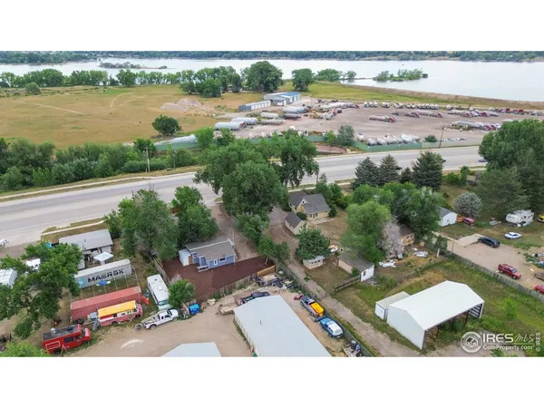 a view of city and ocean