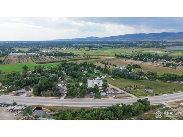 a view of city and mountain