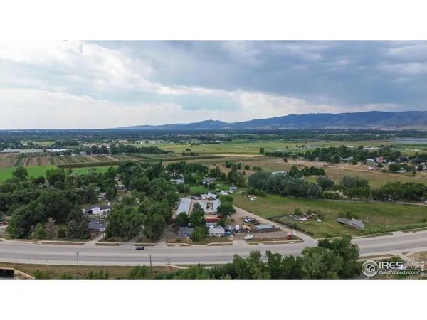 a view of city and mountain