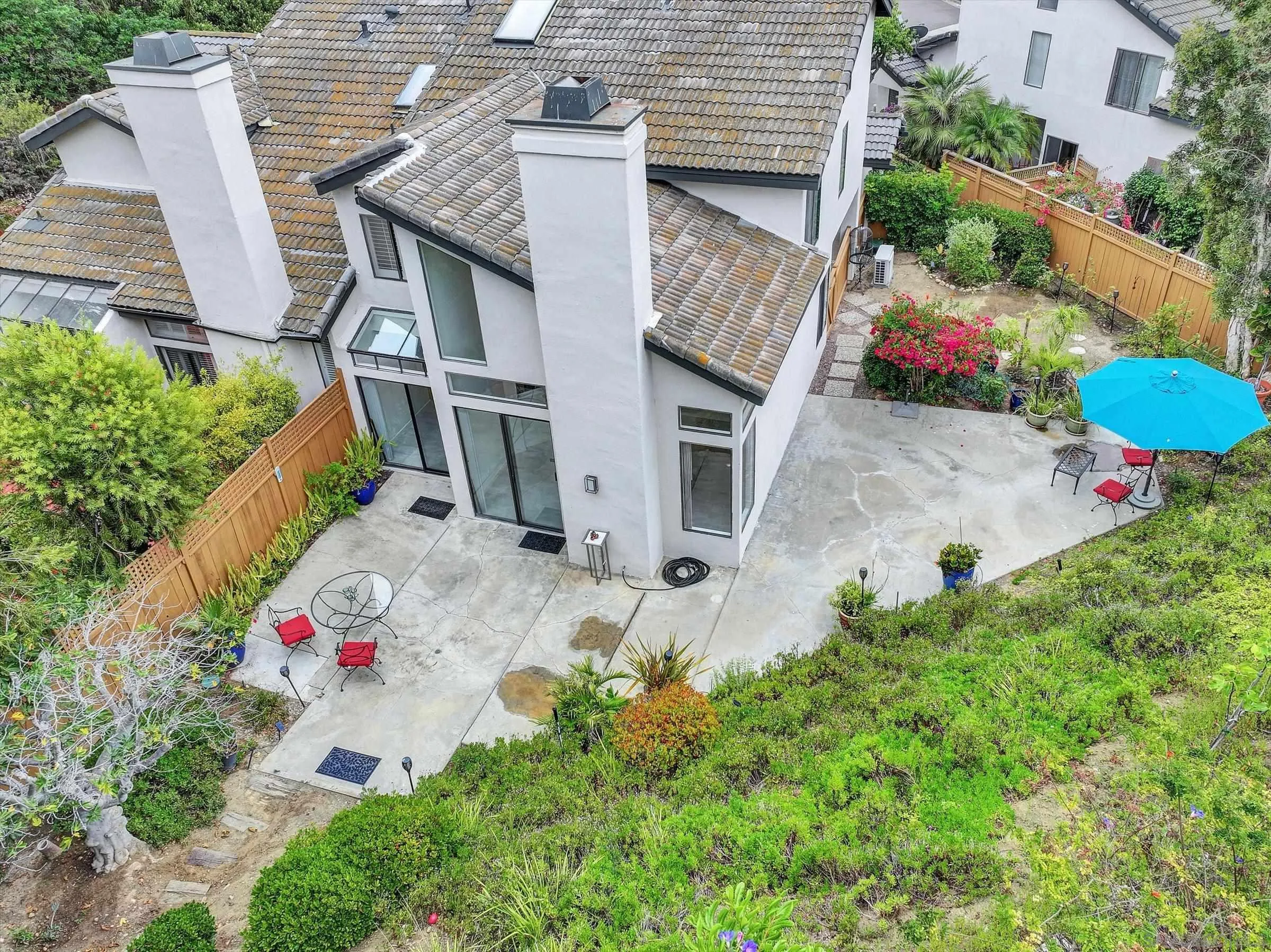 6426 Caminito Listo San Diego, CA 92111 - Photo 42 of 48 an aerial view of house with yard