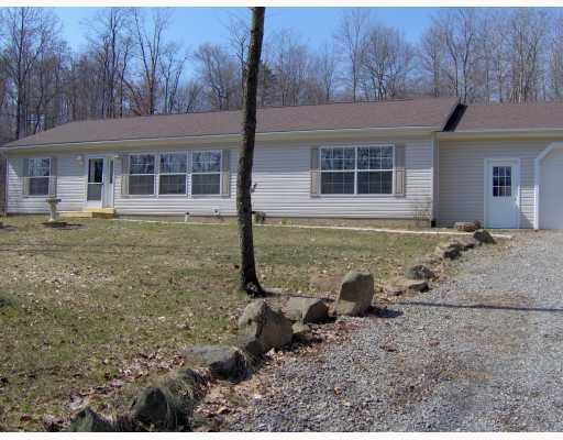 120 Ferguson Road Boyers, PA 16020 - Photo 6 of 18 Exterior Front. Surrounded by trees and lovely landscaping...beautiful when in bloom