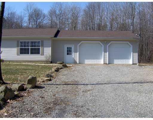 120 Ferguson Road Boyers, PA 16020 - Photo 7 of 18 Exterior Front. Vinyl sided, nice sized garage.
