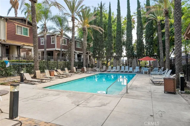 a view of outdoor space yard swimming pool and patio