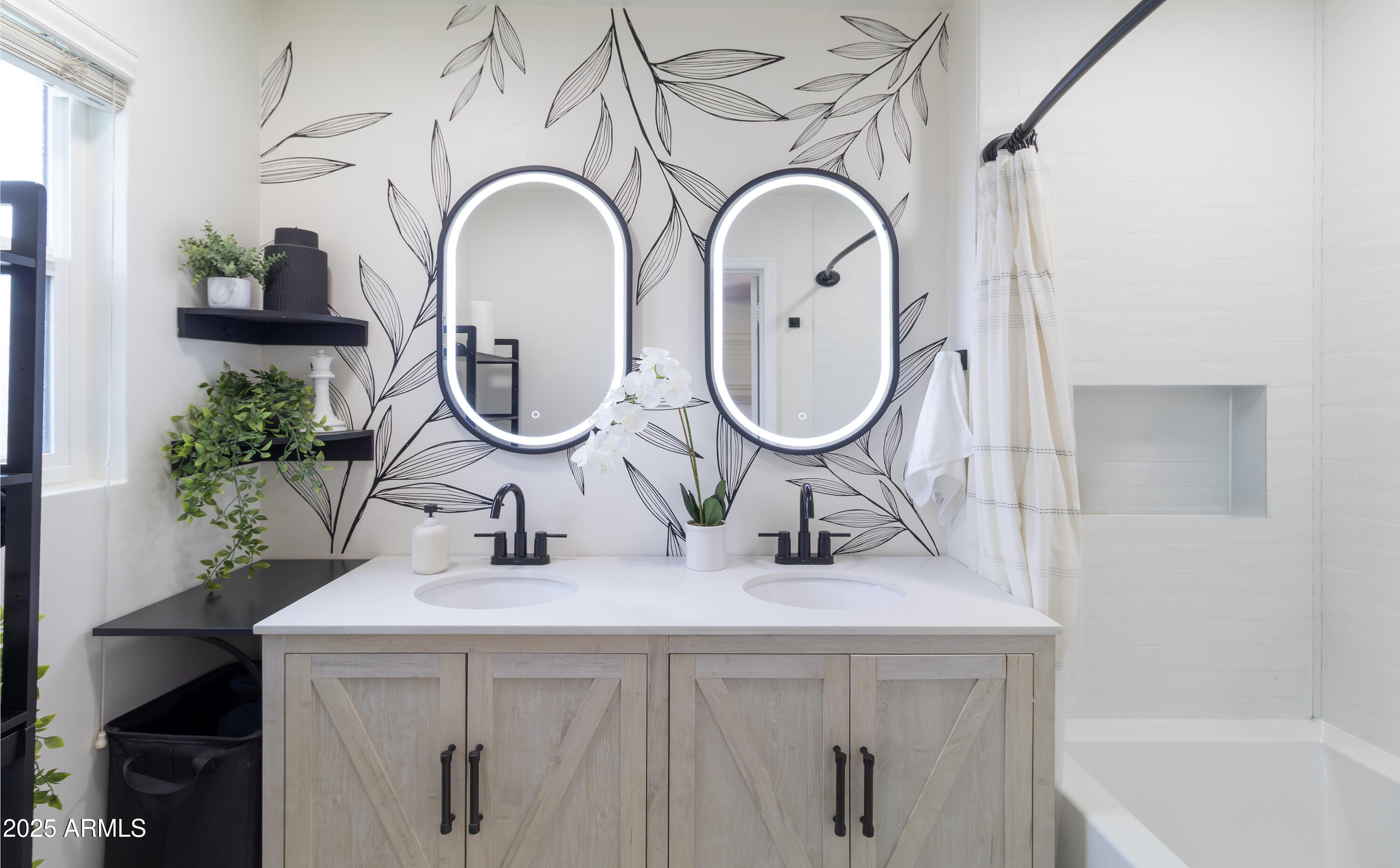 1903 East Palo Verde Drive Phoenix, AZ 85016 - Photo 14 of 25 a bathroom with a sink and a mirror