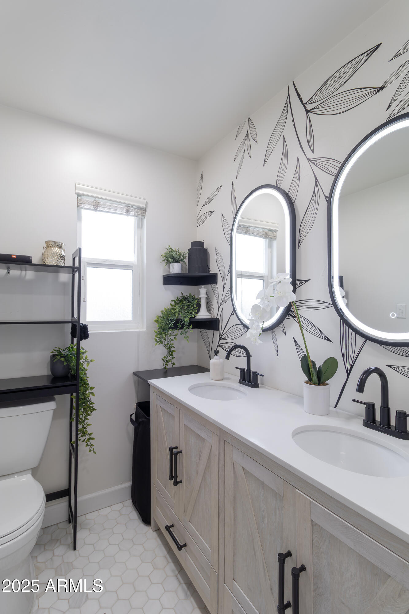 1903 East Palo Verde Drive Phoenix, AZ 85016 - Photo 15 of 25 a bathroom with a toilet a sink and mirror
