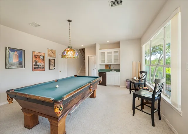 a utility room with a window