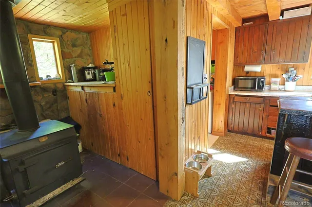 a very nice looking room with a large window