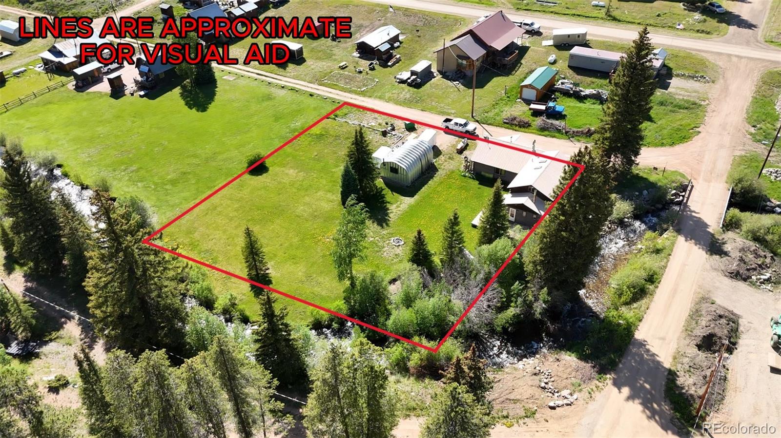 420 Quartz Lane Pitkin, CO 81241 - Photo 36 of 40 a view of a yard with plants